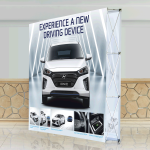 Banner Wall Standard - frame & Bag