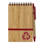 Bamboo Notebook With Pen - Image 3