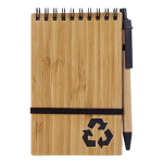 Bamboo Notebook With Pen - Image 4