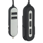 Whizzy 5 Port USB Car Charger - Image 3