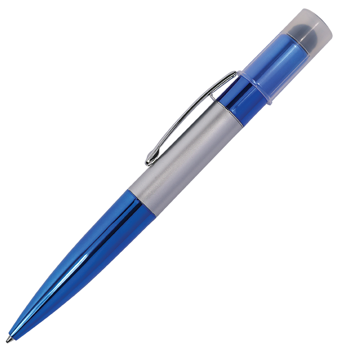 304133-main.png Twist Action Ballpoint Pen with Stylus and LED Lights - Image 1