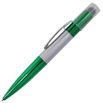 Twist Action Ballpoint Pen with Stylus and LED Lights - Image 3