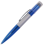 Twist Action Ballpoint Pen with Stylus and LED Lights - Image 4