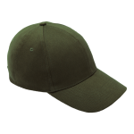 6 Panel Brushed Cotton Cap - Image 4