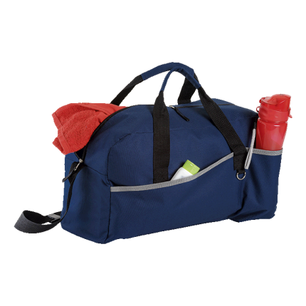 Sports Bag with Grey Trim