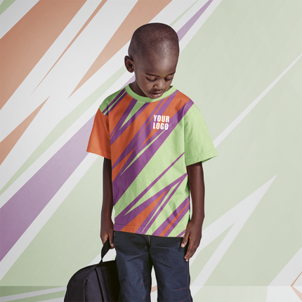 Kiddies Crew Neck T-Shirt Custom Design