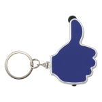 3 in 1 Thumbs Up Keychain with Stylus and LED Light - Image 6