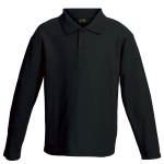 175g Pique Knit Long Sleeve Golfer Kiddies - Image 5