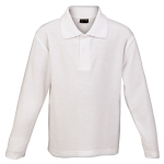 175g Pique Knit Long Sleeve Golfer Kiddies - Image 7
