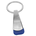 Tear Shaped Chrome Keychain - Image 3