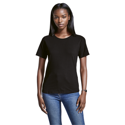 Organic Cotton Crew Neck T-Shirt Ladies