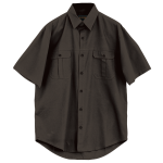 Plain Bush Shirt Mens - Image 4
