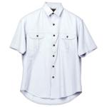 Plain Bush Shirt Mens - Image 6