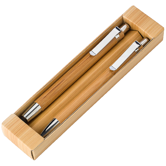 305788-main.png Bamboo Pen and Clutch Pencil Set - Image 1