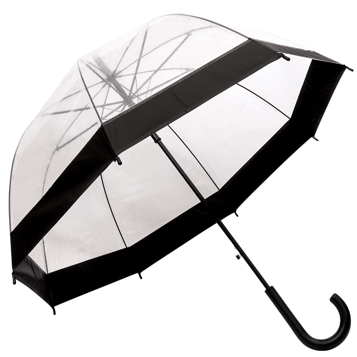 310712-main.png Dome Shaped Clear Umbrella - Image 1