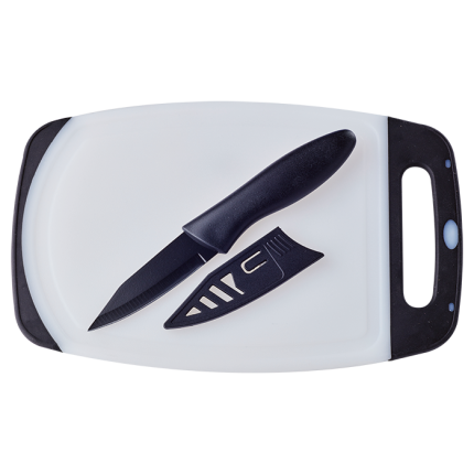 Kitchen Knife With Cutting Board Set