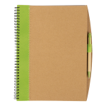 Recycled Cardboard Notebook With Pen - Image 4