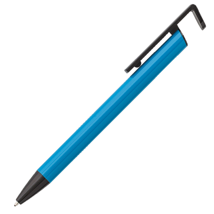 Aluminium Ballpoint Pen With Mobile Phone Stand