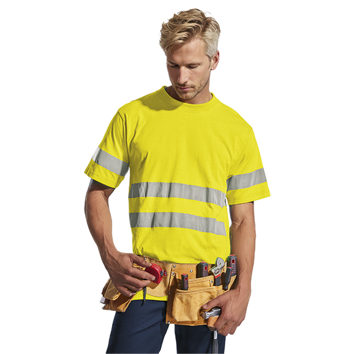 27-main.png 150g Poly Cotton Safety T-shirt - Image 1