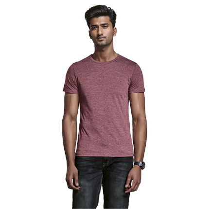 Melange Crew Neck T-Shirt Mens