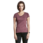 Melange Crew Neck T-Shirt Ladies