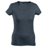 Melange Crew Neck T-Shirt Ladies - Image 5