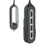 Whizzy 4 Port USB Car Charger