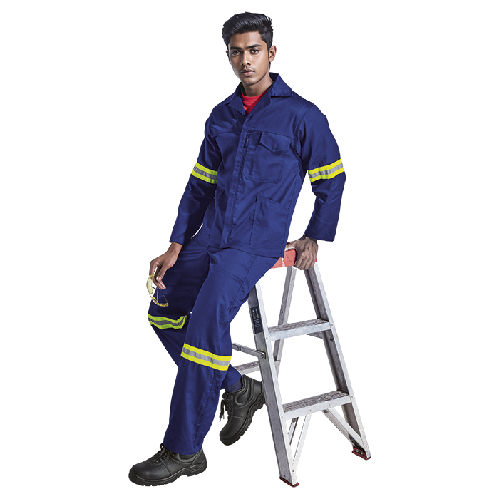 306043-main.png Barron Supreme Poly Cotton Conti Suit with Reflective (CS-SR) - Image 1