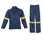 Barron Supreme Poly Cotton Conti Suit with Reflective (CS-SR) - Image 2