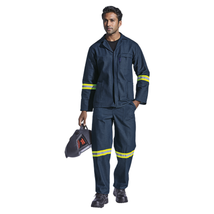 Barron Budget 100% Cotton Conti Suit with Reflective (CS-BCR)