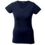 170g Slim Fit V-Neck T-Shirt Ladies - Image 2