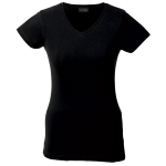 170g Slim Fit V-Neck T-Shirt Ladies - Image 8