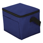 6 Can Cooler with Foil Liner and Pocket Non-Woven Foil Linin - Image 2