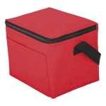 6 Can Cooler with Foil Liner and Pocket Non-Woven Foil Linin - Image 3