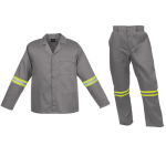 Barron Budget Poly Cotton Conti Suit with Reflective (CS-BR) - Image 8