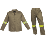 Barron Budget Poly Cotton Conti Suit with Reflective (CS-BR) - Image 9