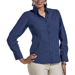 Pioneer Check Blouse Long Sleeve Ladies
