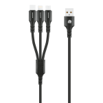 IND 1.2m 3-In-1 Charger Cable - Image 2