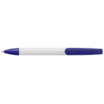 Twist Action Ballpoint Pen With White Barrel - Image 5
