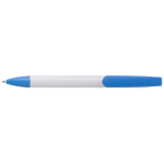 Twist Action Ballpoint Pen With White Barrel - Image 7