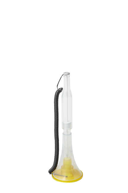 Bottle Shaped Standing Plastic Pen