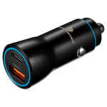 IND 38W Dual Car Charger USB & Type-C