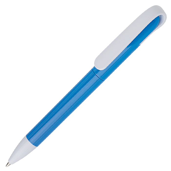 305792-main.png Twist Action Ballpoint Pen With Coloured Barrel - Image 1