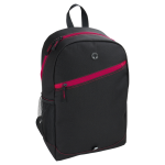 Backpack With Contrast Colour Diagonal Zip - Image 2
