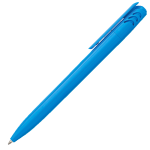 Solid Colour Ballpoint Pen with Matching Coloured Clip
