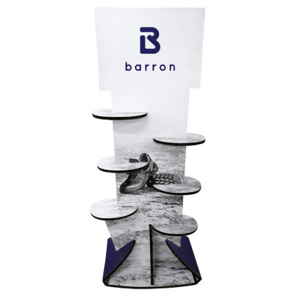 Barron 6 Level Shoe Display Stand