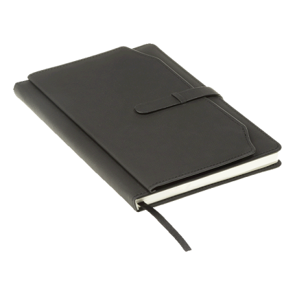 A5 Notebook with Outer Pouch