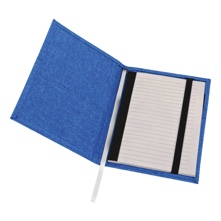 A5 Melange Notebook With Front Pocket