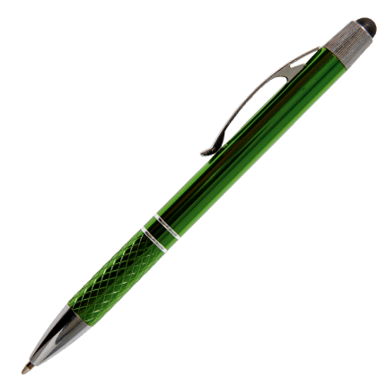 Aluminium Ballpoint Pen With  Stylus