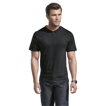 180g Barron V-Neck T-Shirt (TSV180B)